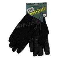 PCS Sniper Paintball Gloves Black Medium