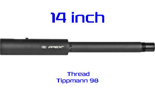 Empire Apex 2 Barrel 14 inch tippmann thread -3