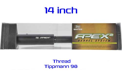 Empire Apex 2 Barrel 14 inch tippmann thread